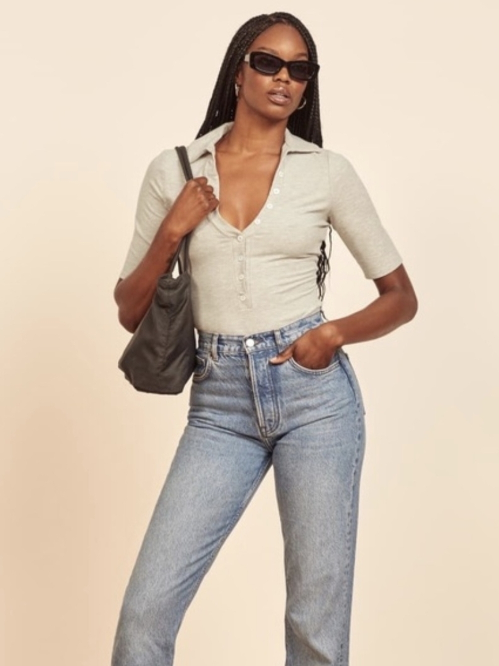 NWT Reformation Rita Bodysuit - Picture 2 of 5